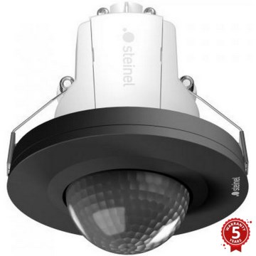Steinel 088026 - Liiketunnistin upotettu läsnäolotunnistimella PD-24 ECO KNX 360° musta