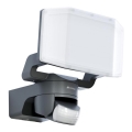 Steinel 090012 - LED-valonheitin anturilla XLED PROTECT LED/14,3W/230V 3000K IP54 antrasiitti