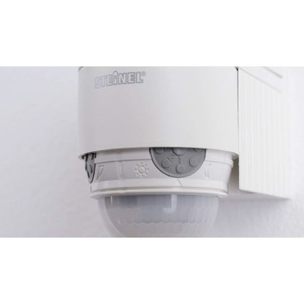 STEINEL 602819 - Ulkoinfrapunaseinäanturi IS240 valkoinen IP54