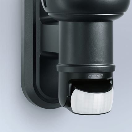 STEINEL 634216 - L 560 S Ulkoseinävalaisin anturilla musta IP44