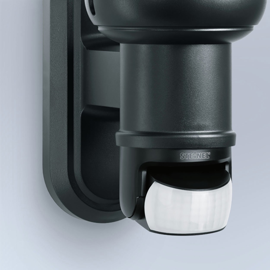 STEINEL 634216 - L 560 S Ulkoseinävalaisin anturilla musta IP44