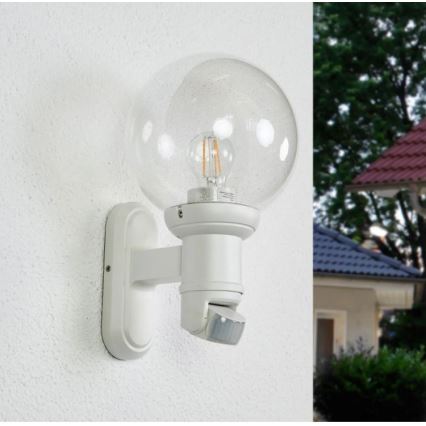 STEINEL 634315 - L 560 S Ulkoseinävalaisin anturilla valkoinen IP44