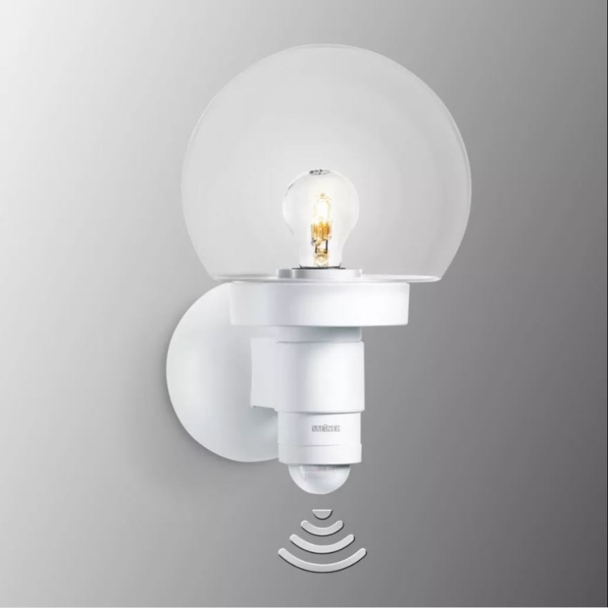 Steinel 657413 - Ulkovalo anturilla L 115 S 1xE27/60W/230V IP44