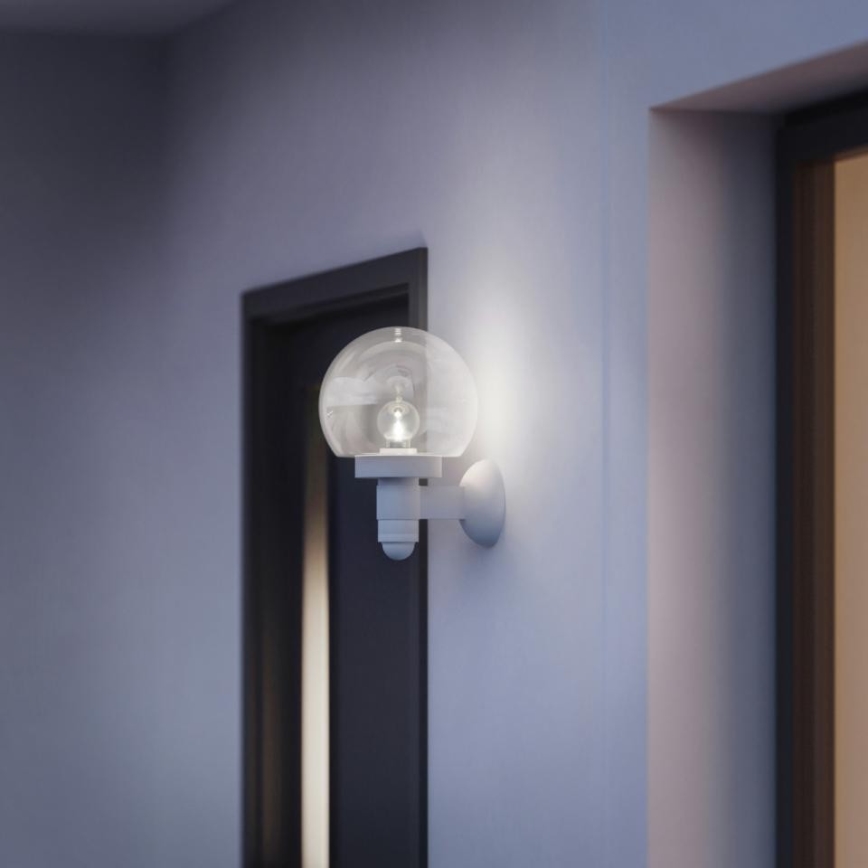 Steinel 657413 - Ulkovalo anturilla L 115 S 1xE27/60W/230V IP44