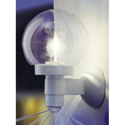 Steinel 657413 - Ulkovalo anturilla L 115 S 1xE27/60W/230V IP44