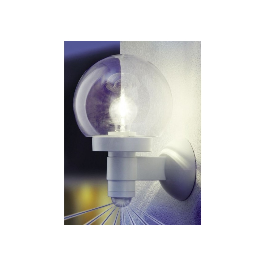 Steinel 657413 - Ulkovalo anturilla L 115 S 1xE27/60W/230V IP44