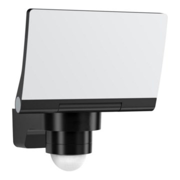STEINEL 82086 - LED-valonheitin anturilla XLED PROTECT LED/13,6W/230V IP44 musta