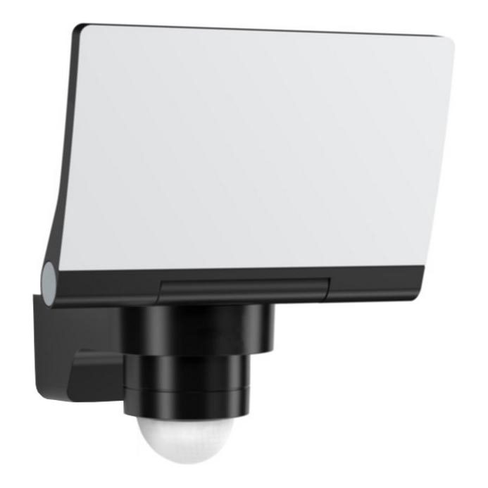 STEINEL 82086 - LED-valonheitin anturilla XLED PROTECT LED/13,6W/230V IP44 musta