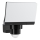 STEINEL 82086 - LED-valonheitin anturilla XLED PROTECT LED/13,6W/230V IP44 musta