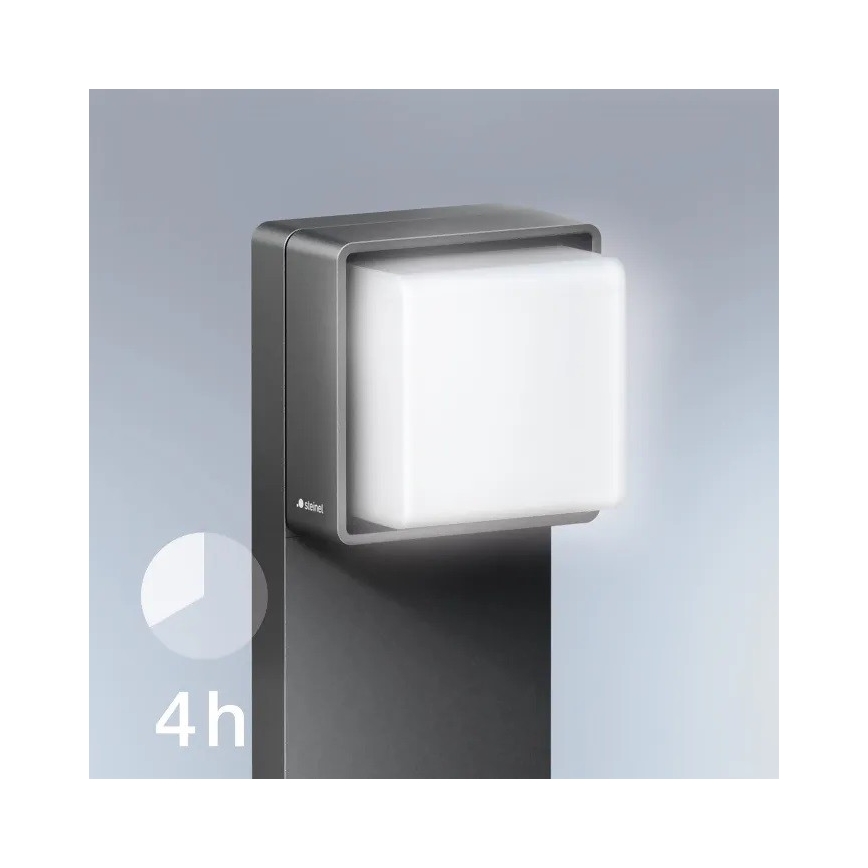 Steinel 078669 - Himmennettävä LED-ulkolamppu anturilla GL 85 SC 600 LED/9W/230V 3000K IP44