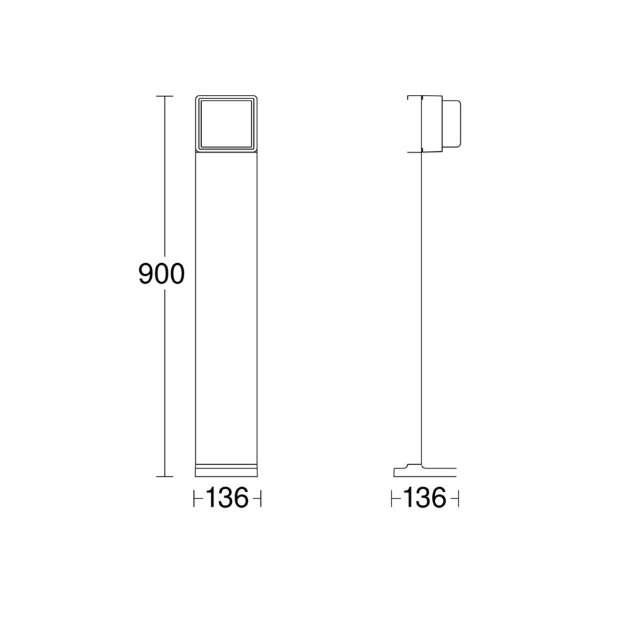 Steinel 078683 - LED Himmennettävä ulkovalaisin anturilla GL 85 SC 900 LED/9W/230V IP44