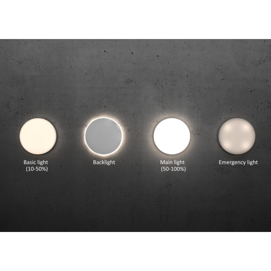 Steinel - Himmennettävä LED-kattovalaisin anturilla RSPROR20BASIC 15,3W/230V IP40 4000K