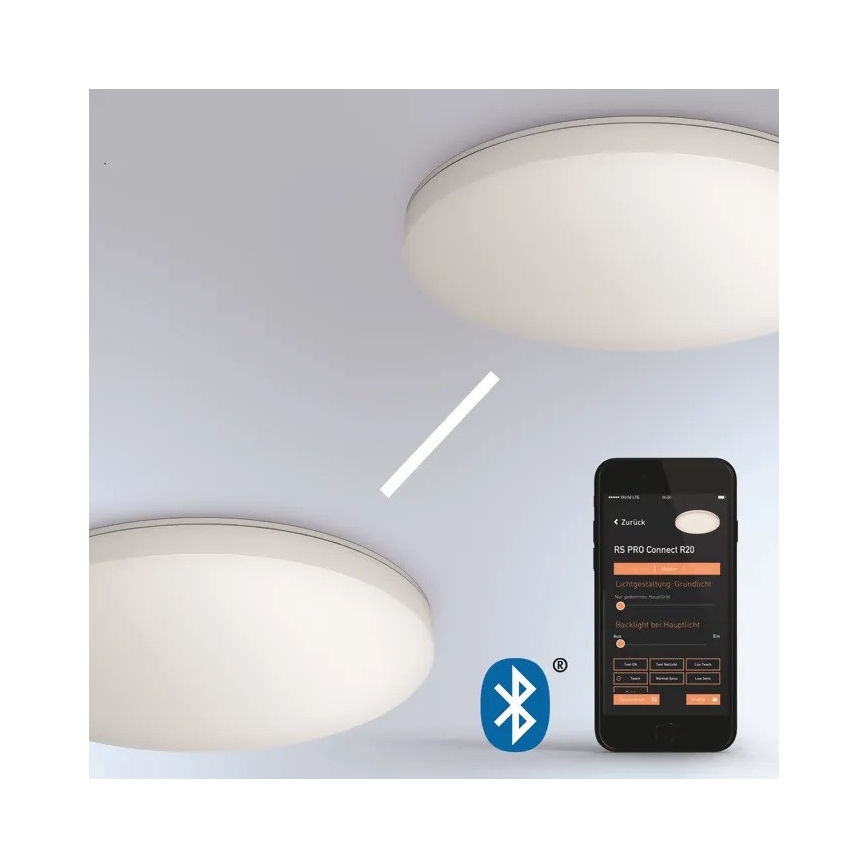 Steinel - Himmennettävä LED-kattovalaisin anturilla RSPROR20BASIC 15,3W/230V IP40 4000K