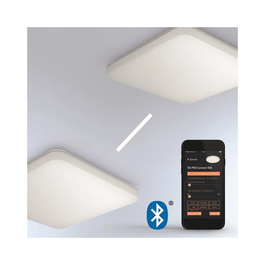 Steinel 067779 - Himmennettävä LED-kattovalaisin anturilla RS PRO R30 Q plus SC 23,9W/230V 4000K IP40