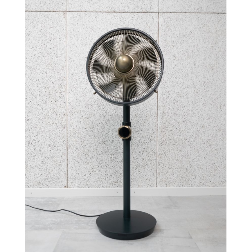 Stylies - URANUS jalallinen tuuletin 35W/230V 94 cm musta