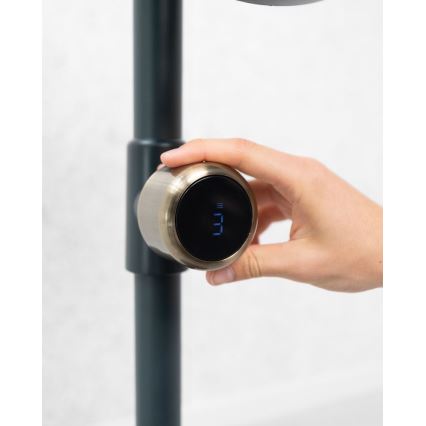 Stylies - URANUS jalallinen tuuletin 35W/230V 94 cm musta