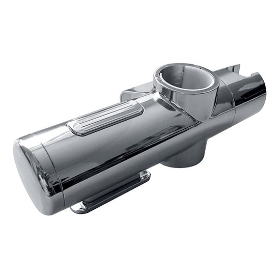 Suihkunpidike 18,2 x 6 cm, hopeanvärinen