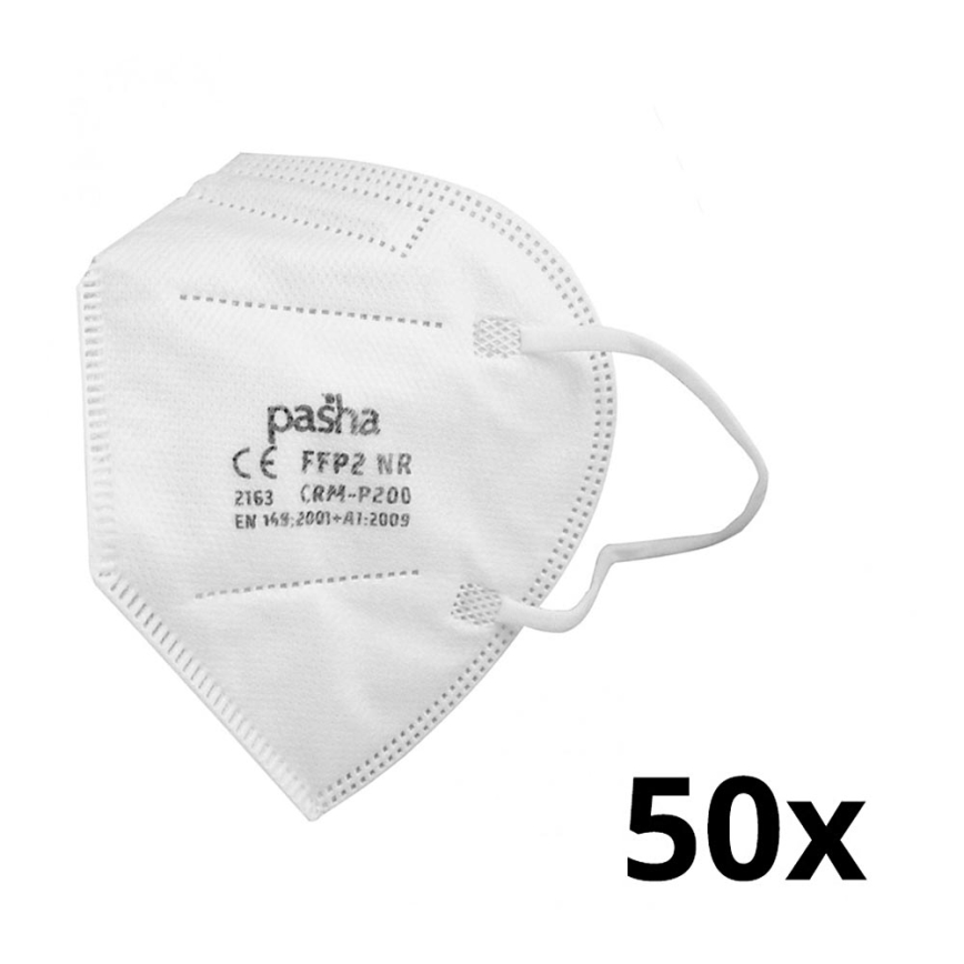 Suojavarusteet - hengityssuojain FFP2 NR CE 2163 50kpl