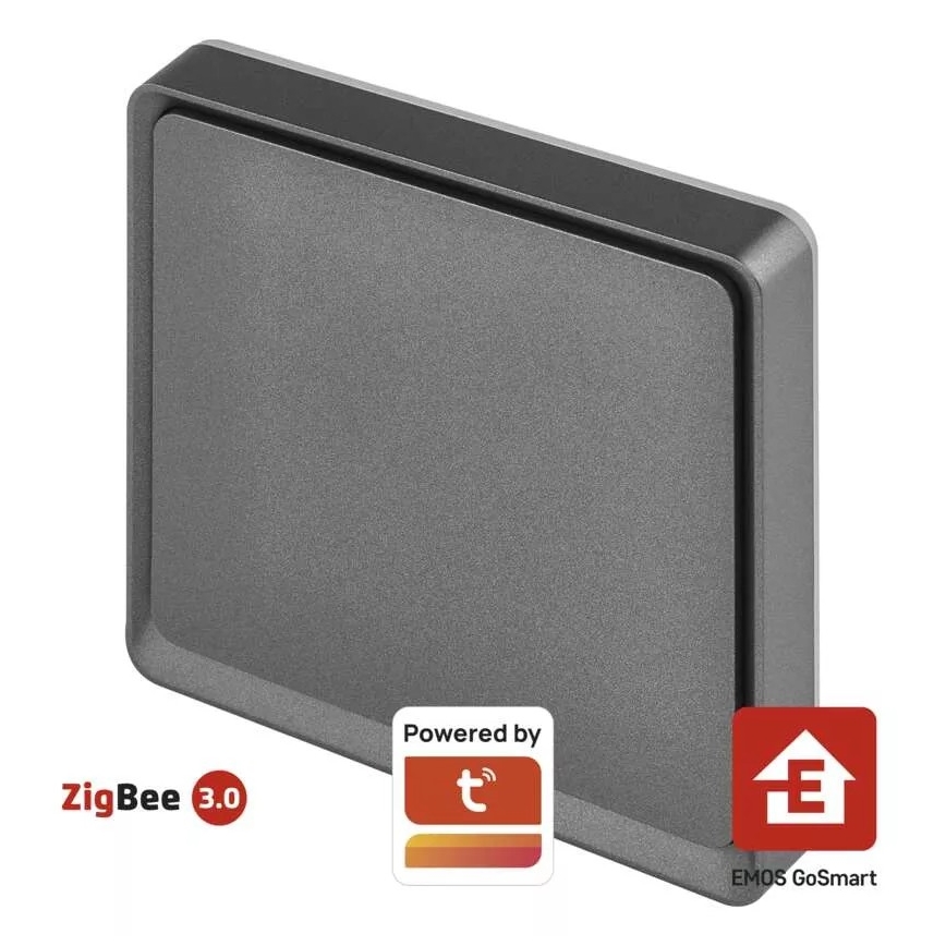 Switch 1-painike GoSmart Tuya musta