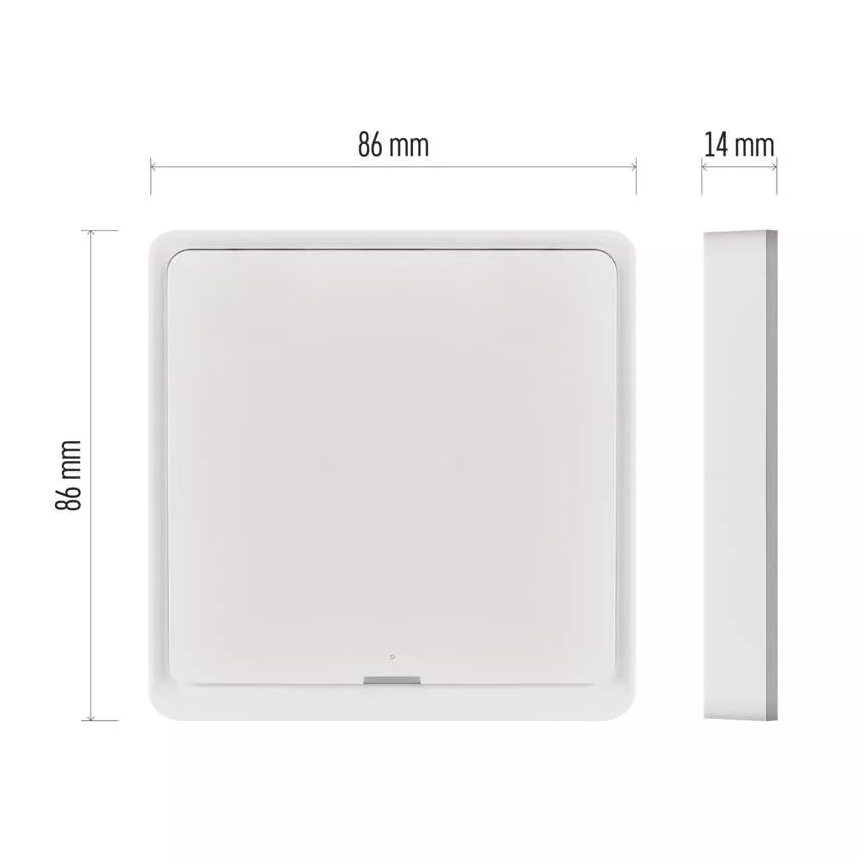 Switch 1-painike GoSmart Tuya valkoinen