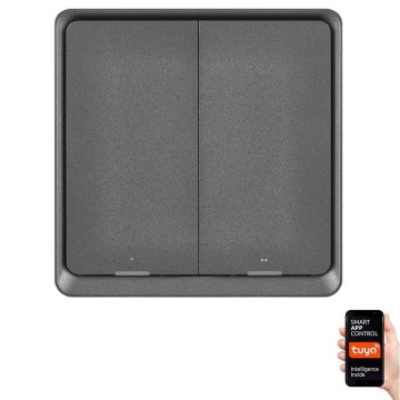 Switch 2-painike GoSmart Tuya musta
