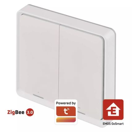 Switch 2-painike GoSmart Tuya valkoinen
