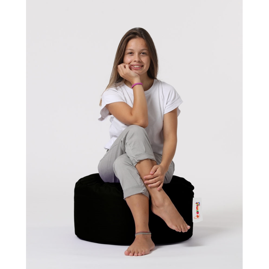 Tabouret 55 cm musta