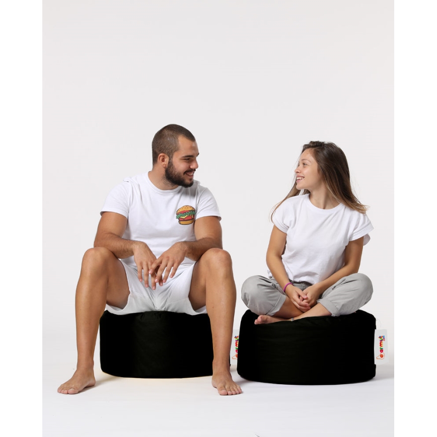 Tabouret 55 cm musta