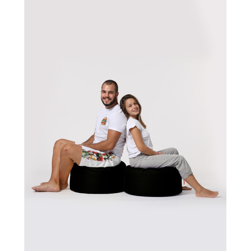 Tabouret 55 cm musta