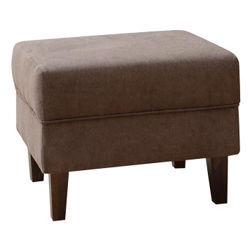 Tabouret GALA 42x54 cm tummanruskea