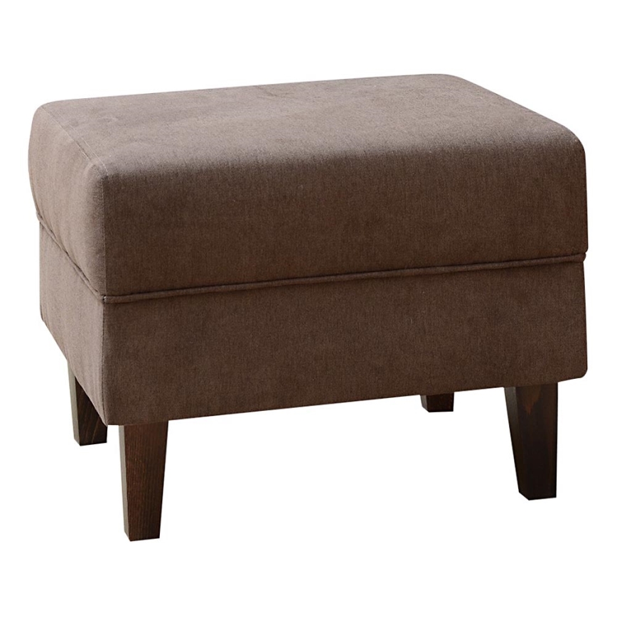 Tabouret GALA 42x54 cm tummanruskea