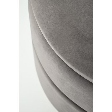 Tabouret MINTY halkaisija 37 cm harmaa/kulta
