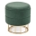 Tabouret MINTY halkaisija 37 cm vihreä/kulta