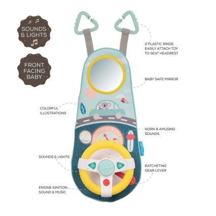 Taf Toys - Koala autonrengas lelu 2xAA