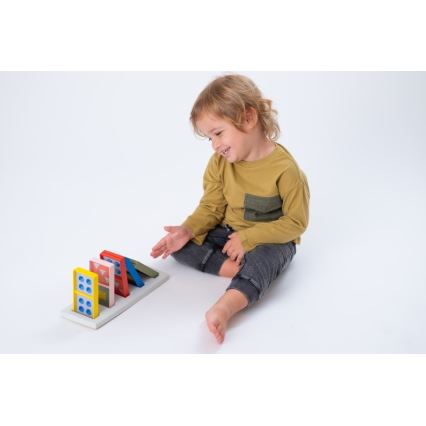 Taf Toys - Lasten dominot 4in1 eläimet