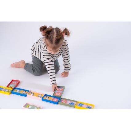 Taf Toys - Lasten dominot 4in1 eläimet