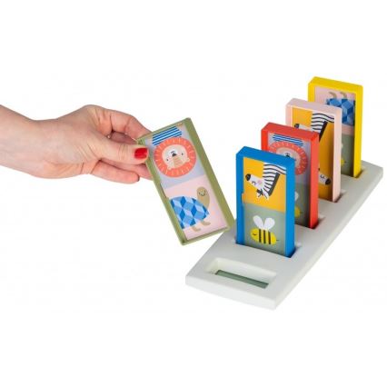 Taf Toys - Lasten dominot 4in1 eläimet