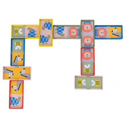 Taf Toys - Lasten dominot 4in1 eläimet