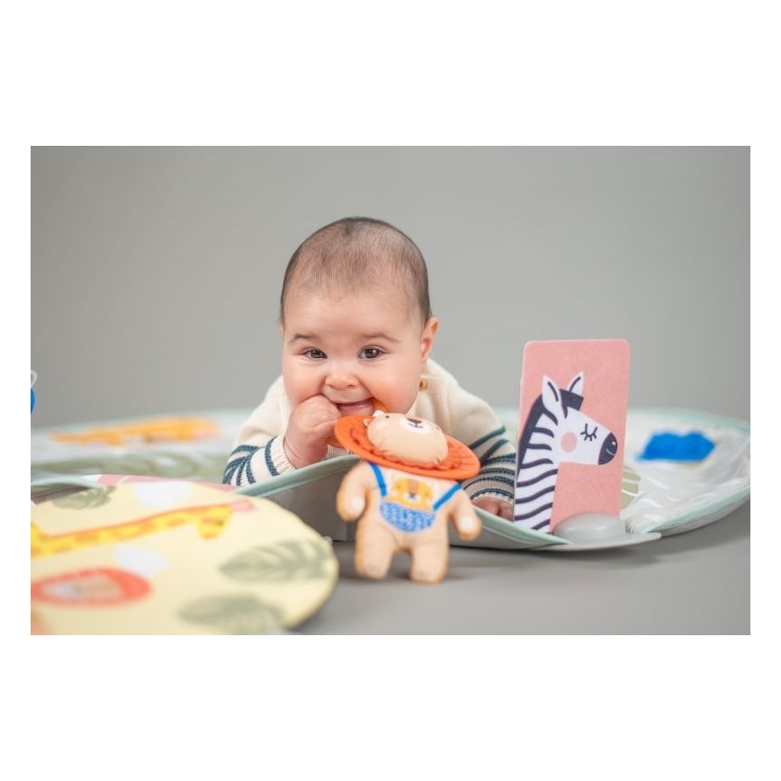 Taf Toys - Lasten leikkimatto trapetsilla savanna 2xAAA