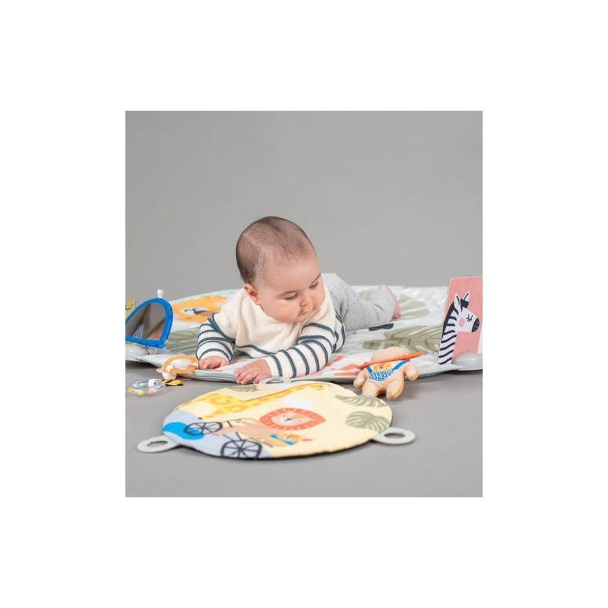 Taf Toys - Lasten leikkimatto trapetsilla savanna 2xAAA