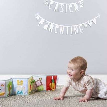 Taf Toys - Lasten tekstiilikirja 3in1 eläimet