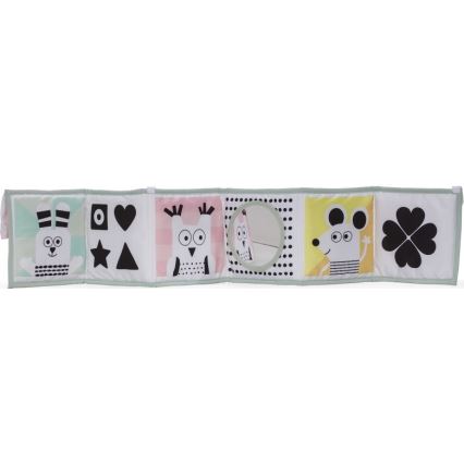 Taf Toys - Lasten tekstiilikirja 3in1 eläimet
