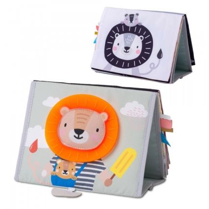Taf Toys - Lasten tekstiilikirja peili savanni