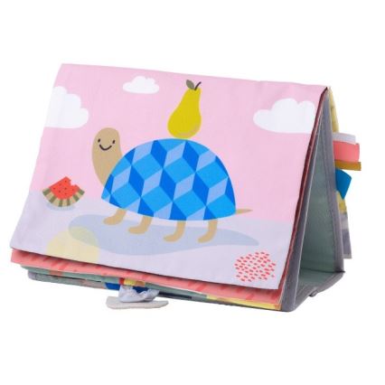 Taf Toys - Lasten tekstiilikirja peili savanni