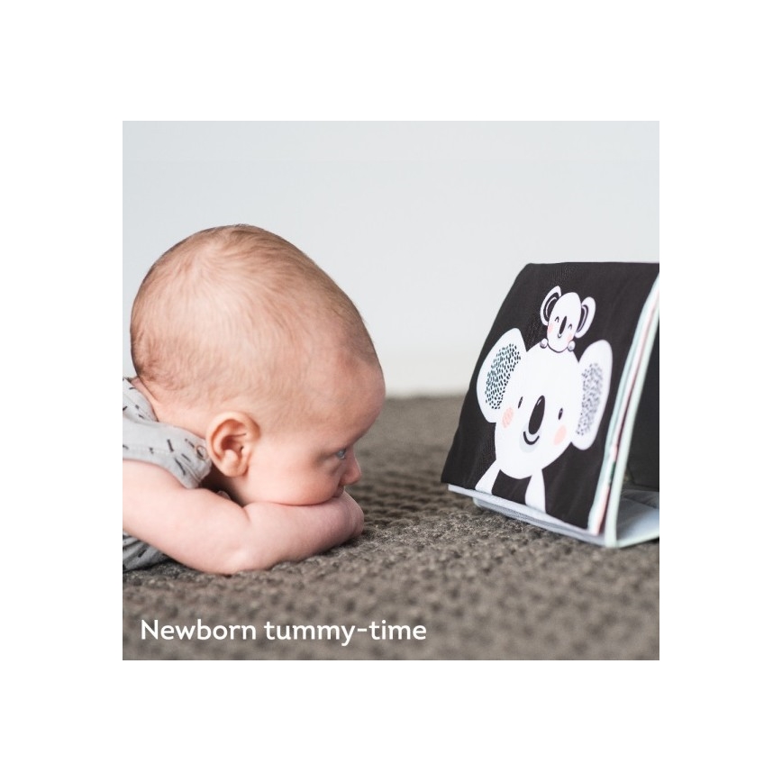 Taf Toys - Lasten tekstiilikirja peilillä koala