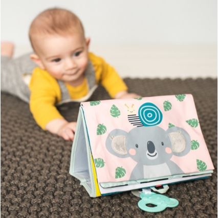 Taf Toys - Lasten tekstiilikirja peilillä koala