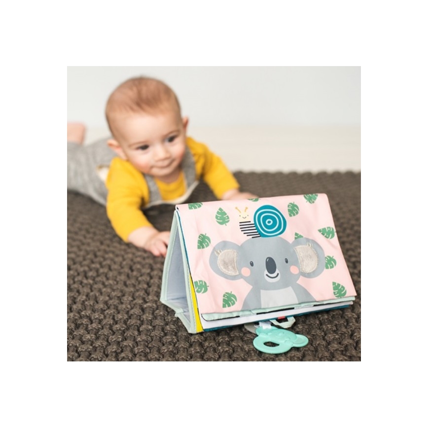 Taf Toys - Lasten tekstiilikirja peilillä koala