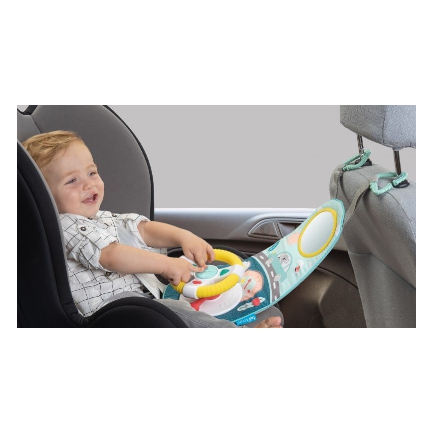 Taf Toys - Ripustettava koala-auton ohjauspyörä 2xAA