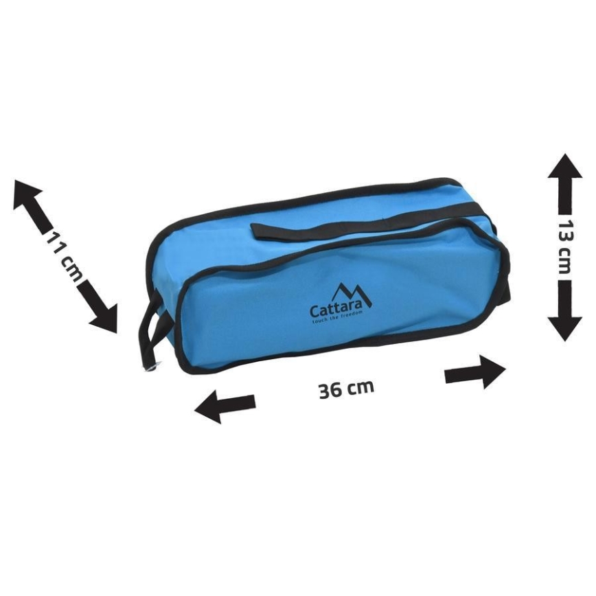 Taitettava retkeilytuoli sininen 63 cm