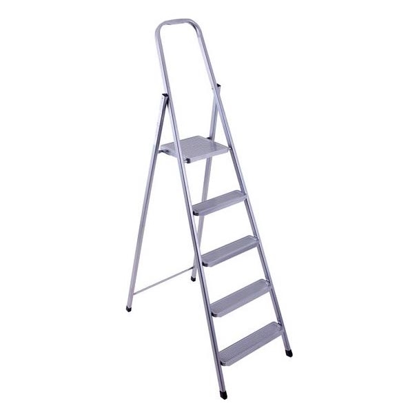 Taitettava tikkaat 5 askelmaa 180x51 cm